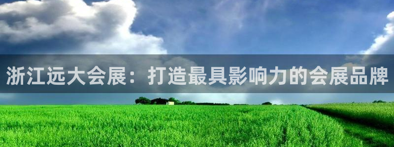 果博官网在银博：浙江远大会展：打造最具影响力的会展品牌