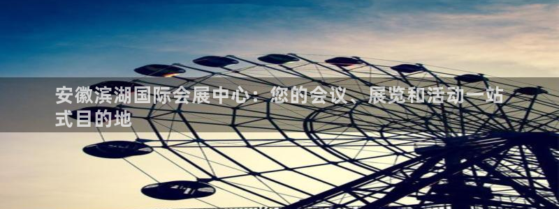 果博集团：安徽滨湖国际会展中心：您的会议、展览和活动一站
式目的地