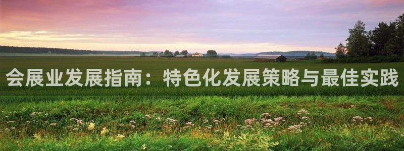 果博公司客服微信：会展业发展指南：特色化发展策略与最佳实践