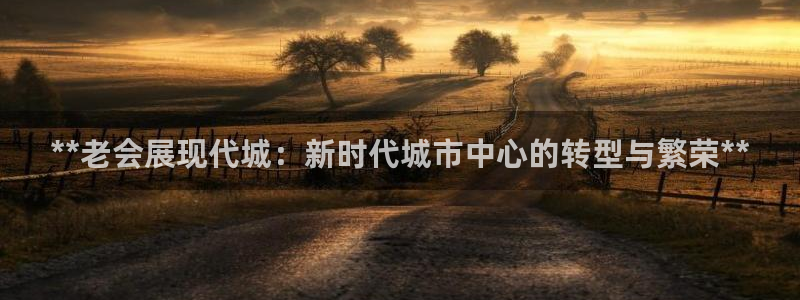 果博官方网：**老会展现代城：新时代城市中心的转型与繁荣**