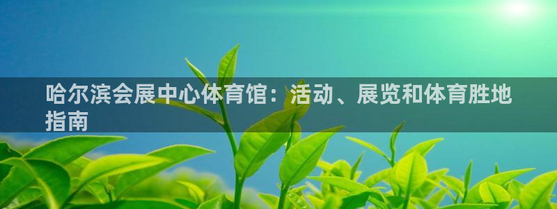 果博注册平台怎么注册的：哈尔滨会展中心体育馆：活动、展览和体育胜地
指南