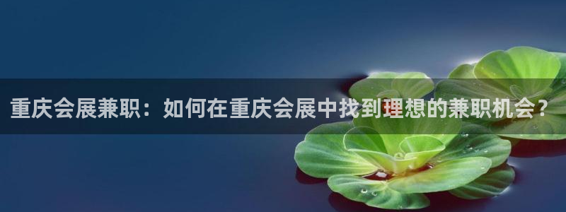 果博注册平台怎么注册的：重庆会展兼职：如何在重庆会展中找到理想的兼职机会？