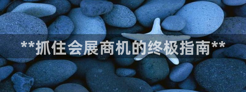 果博公司客服微信公众号：**抓住会展商机的终极指南**